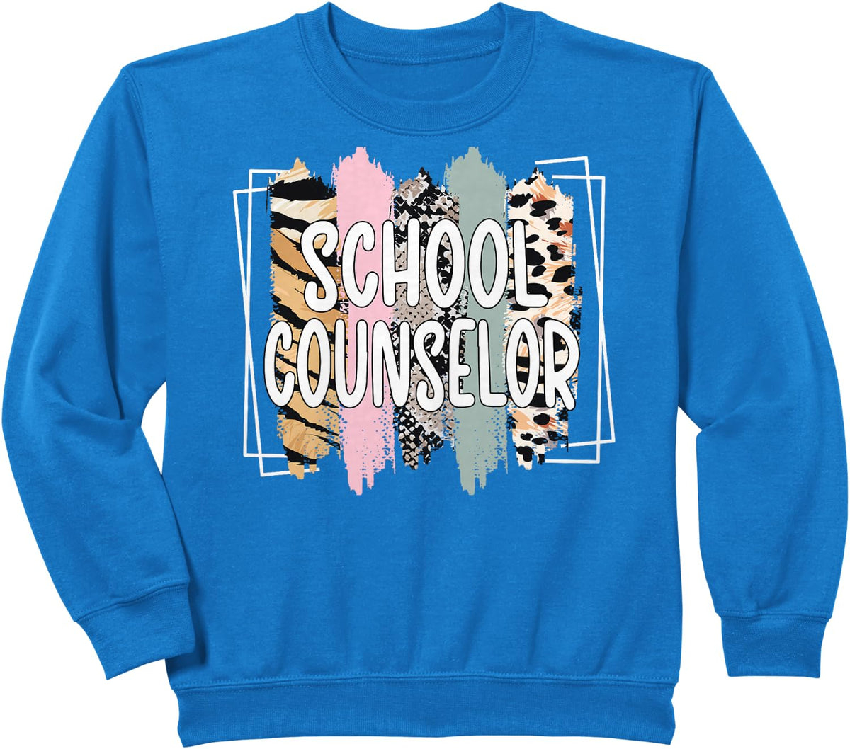 Best School Counselor School Counseling Sweatshirt - Royal Blue