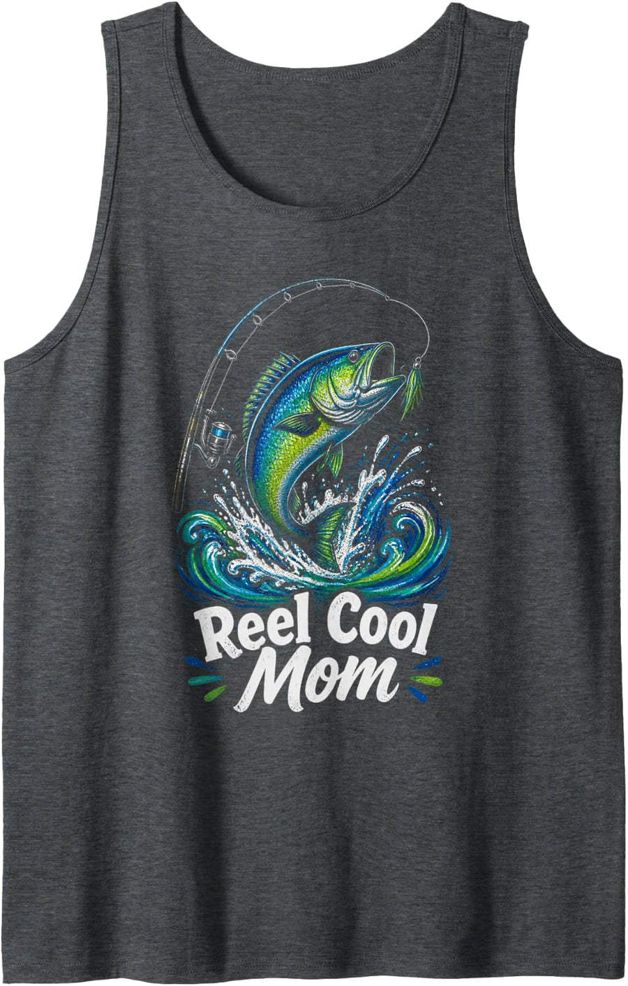 Sleeveless Tank Top - Dark Heather Grey