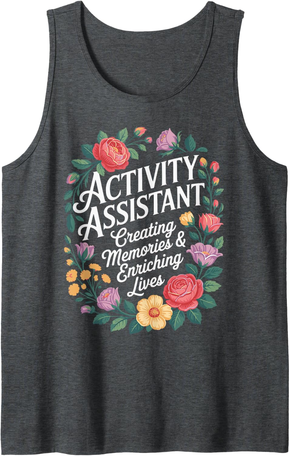 for Spanish Teacher Professor Sleeveless Tank Top - Dark Heather Grey