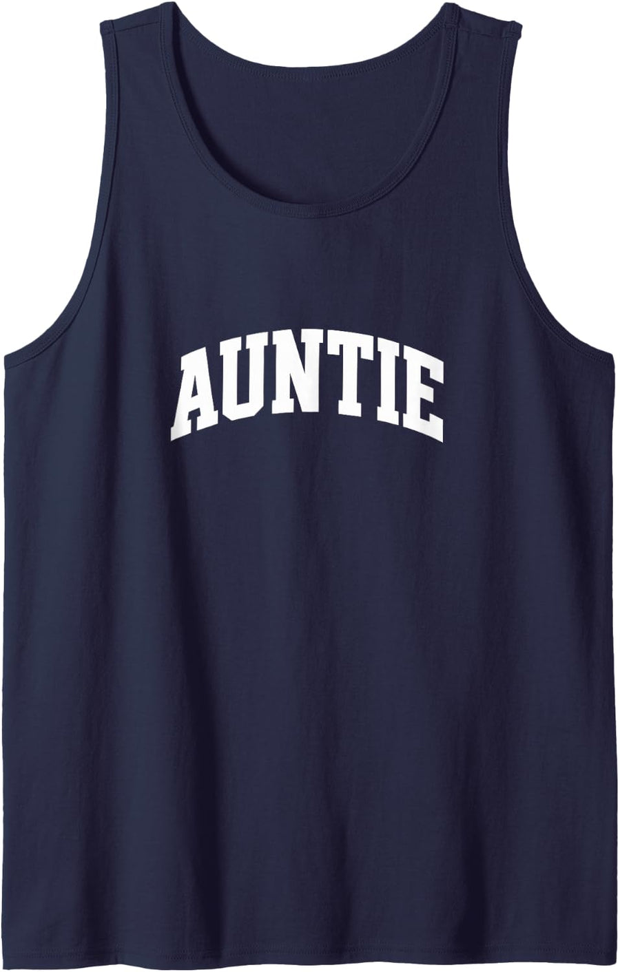 Auntie - Sleeveless Tank Top - Navy Blue