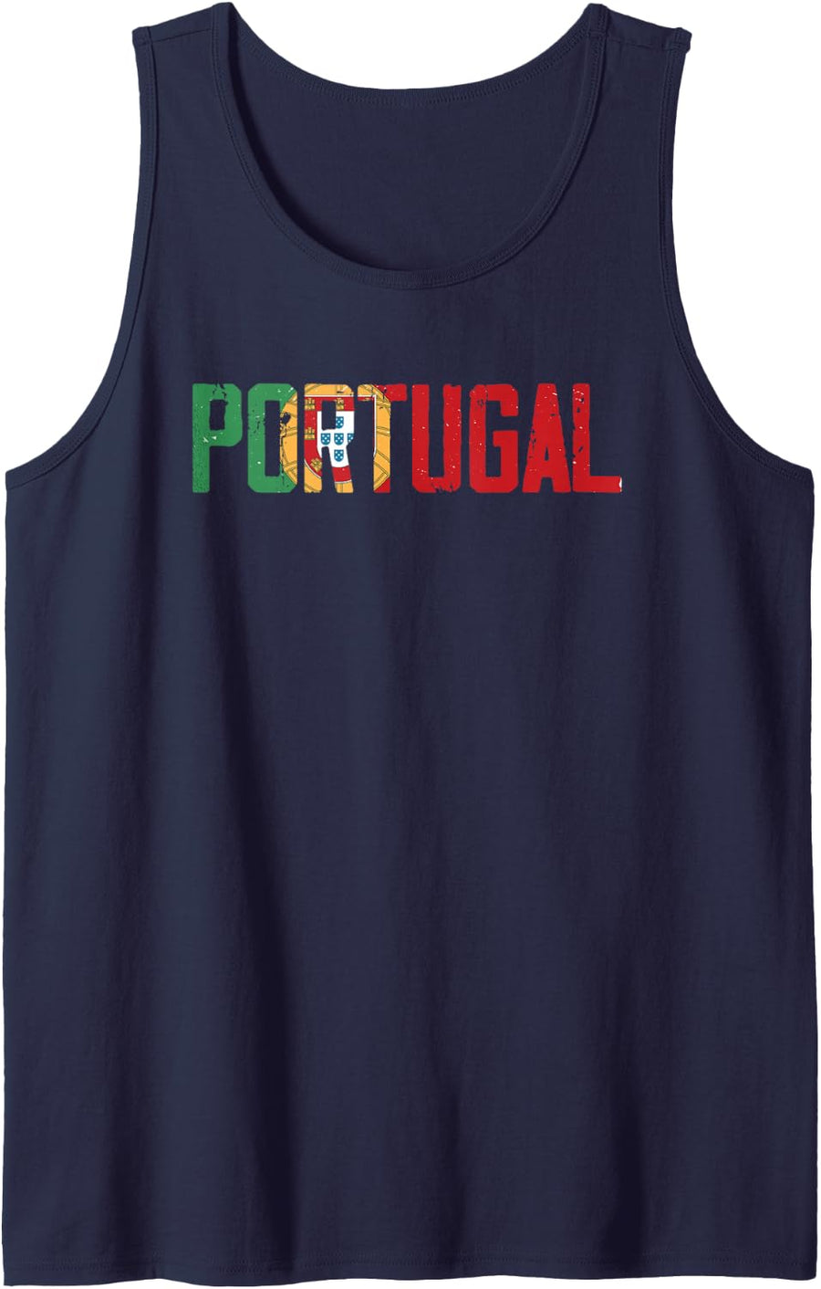 Portugal Portuguese Tank Top - Navy Blue