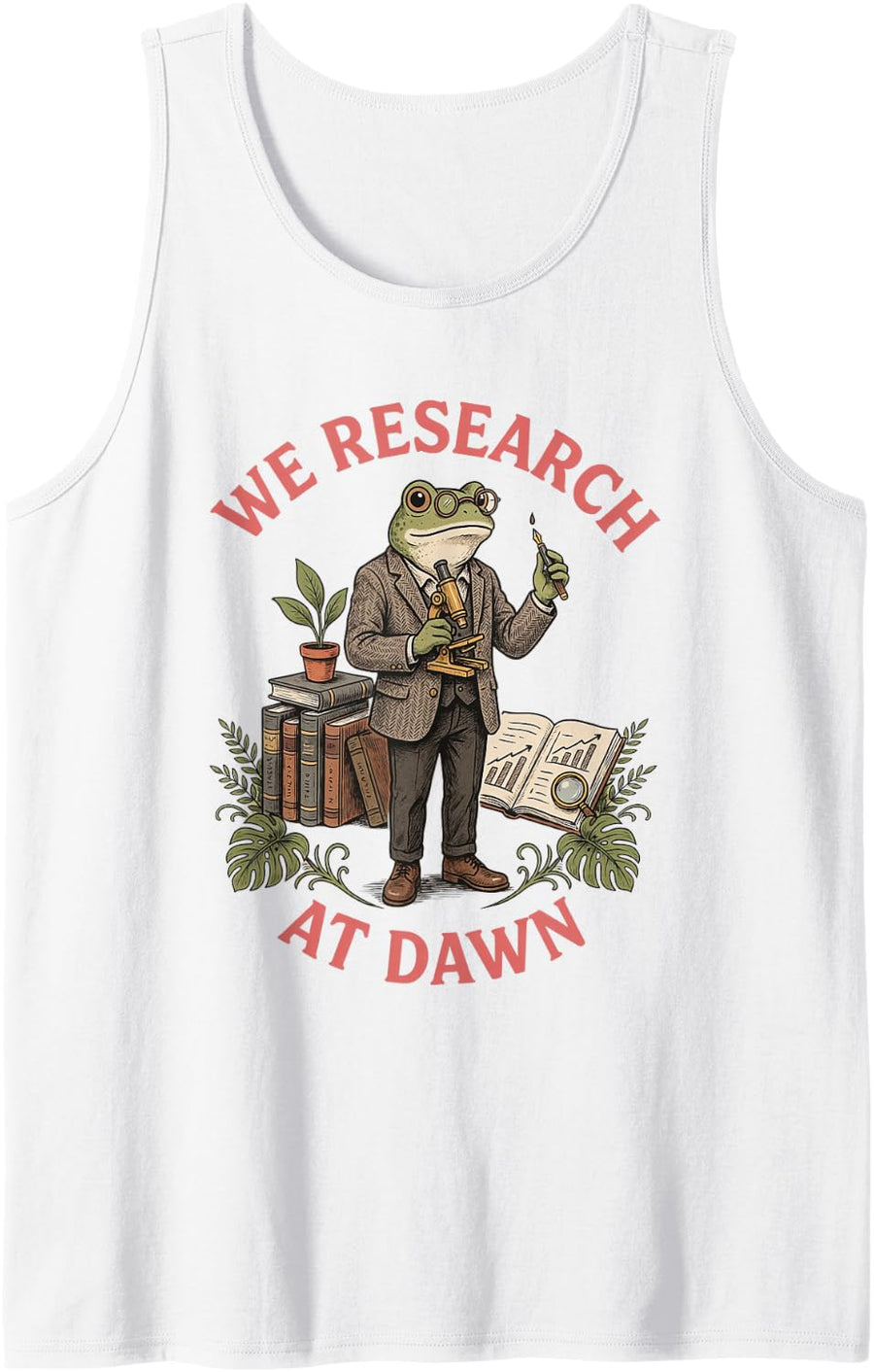Research Professor Academic Scientist Principal Investigator Sleeveless Tank Top - White
