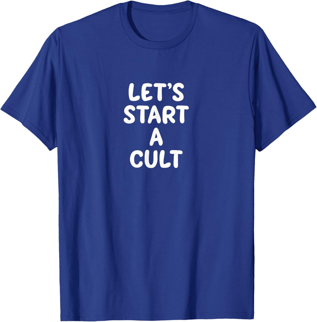 Funny True Crime Addict TShirt - Royal Blue