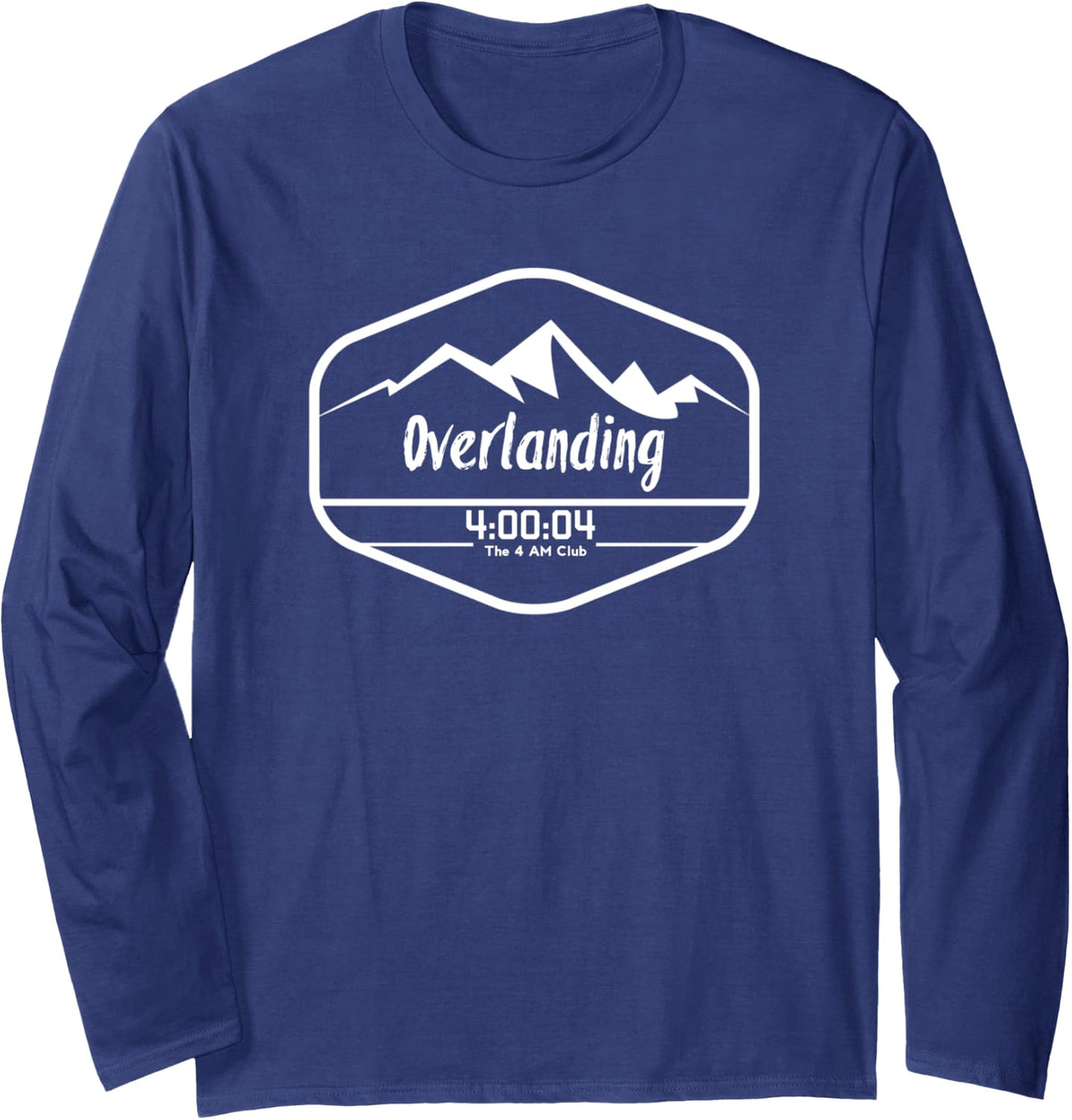 Overlanding T-Shirt - Adult Unisex Navy Blue