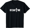 Constantinople Byzantine T-Shirt - Eastern Orthodox Cross T-Shirt - Black