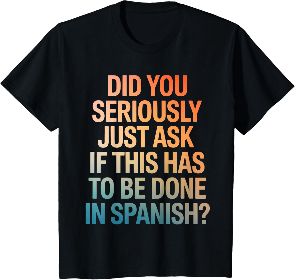 Spanish Teacher Design for Men Women Kids Maestra Spanish T-Shirt - Black