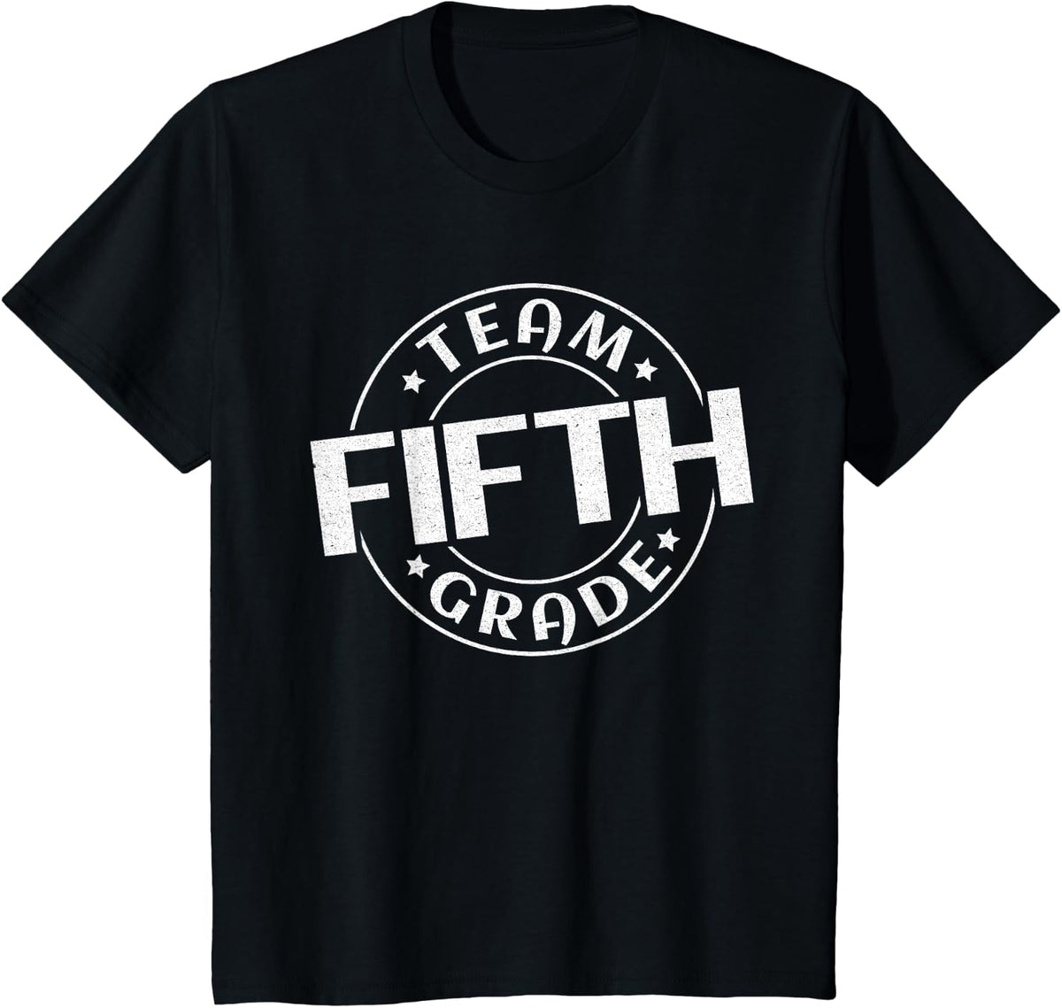 Team Fifth Grade Teacher Student Back to School 5th Grade T-Shirt - Black