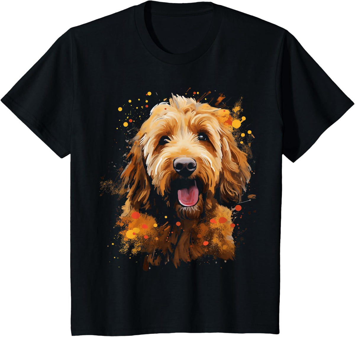 Golden Doodle T-Shirt - Black
