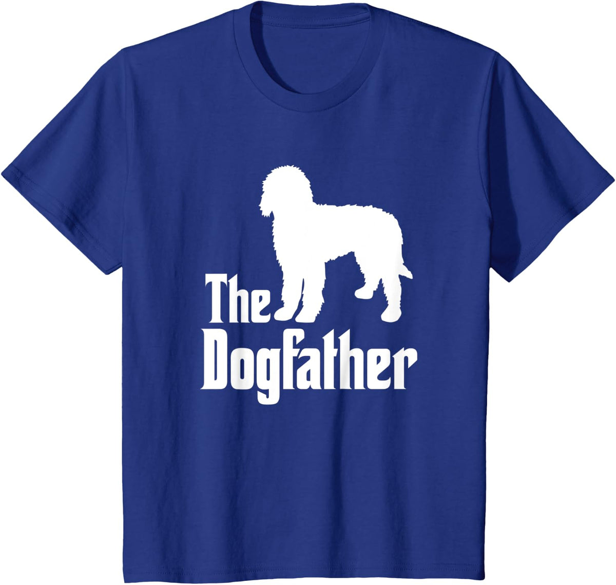The Dogfather - funny dog gift, funny Goldendoodle T-Shirt for Men Women Kids - Royal Blue
