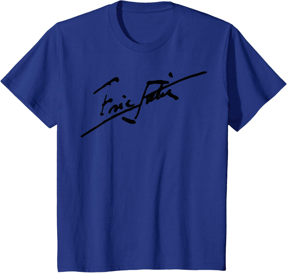 Signatures Satie impressionism music composer pianist T-Shirt - Royal Blue