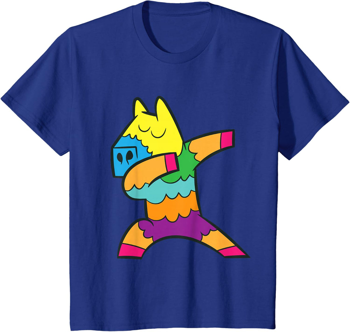 Pinata Cinco De Mayo Cute Dabbing Pinata T-Shirt - Royal Blue