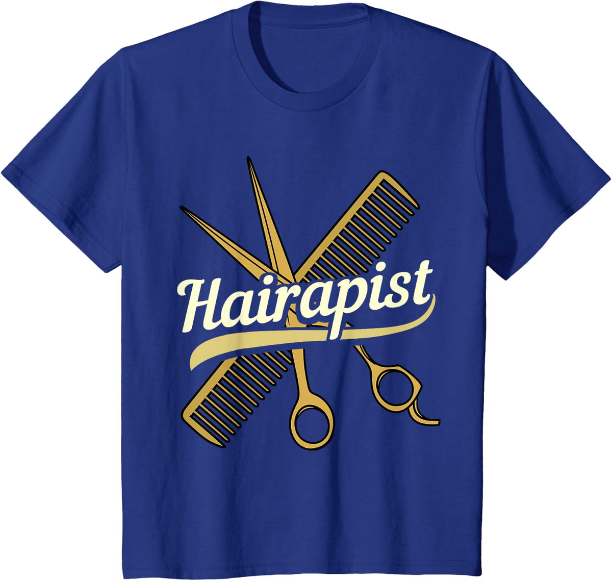 Hairdresser Hairstylist Salon Barber T-Shirt - Royal Blue