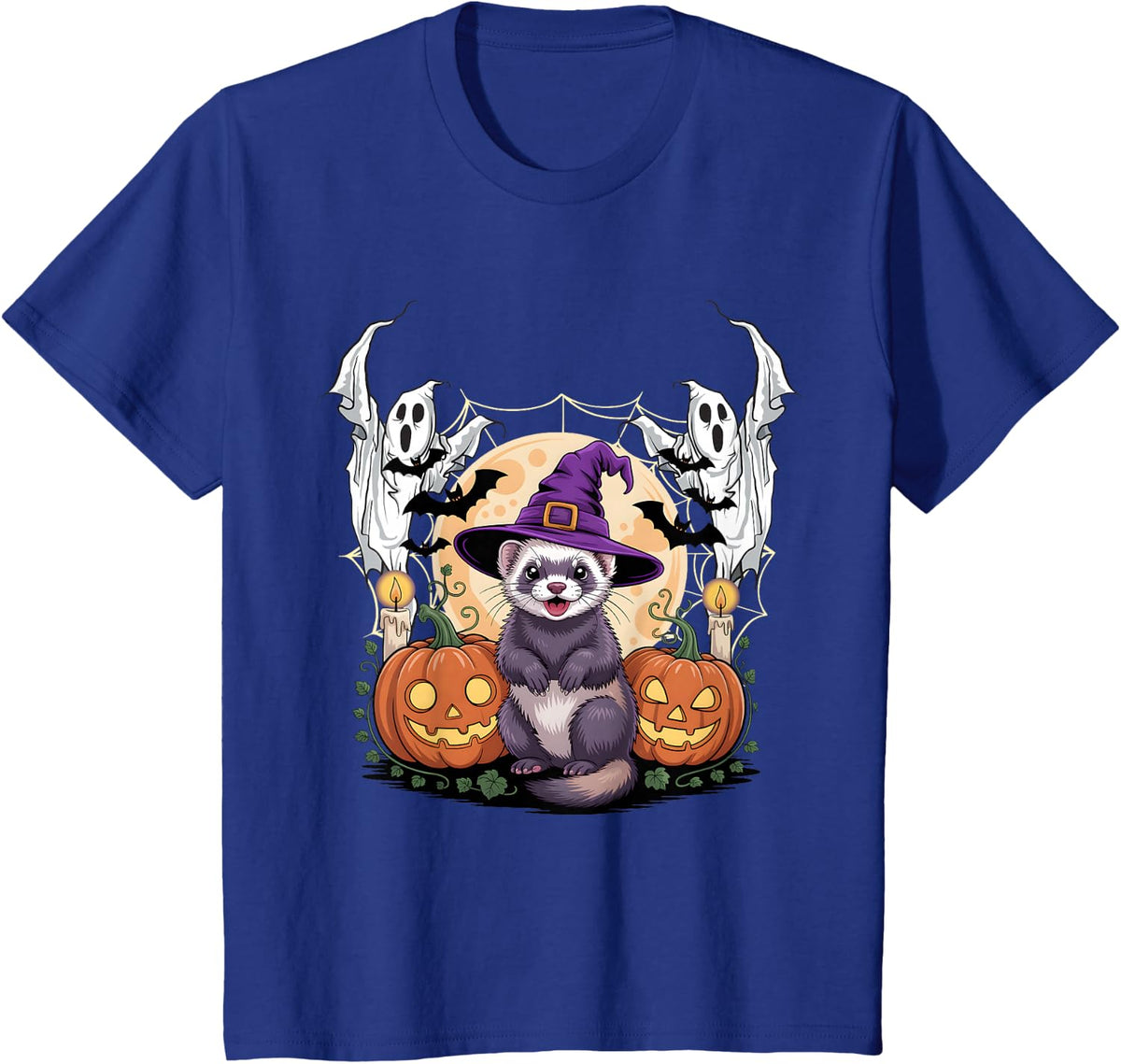 Jack O Lantern T-Shirt - Royal Blue
