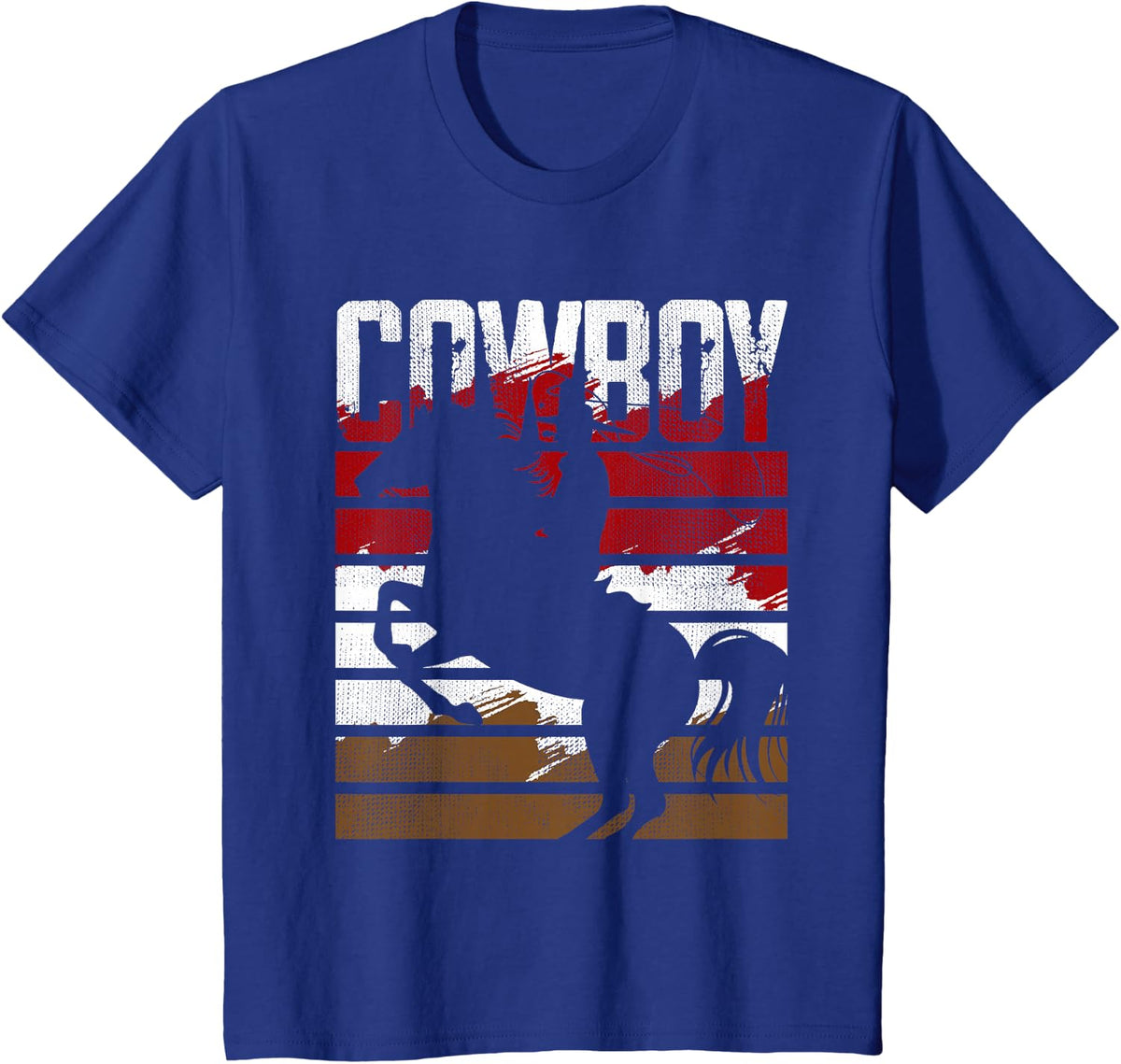 Cowboy T-Shirt - Royal Blue