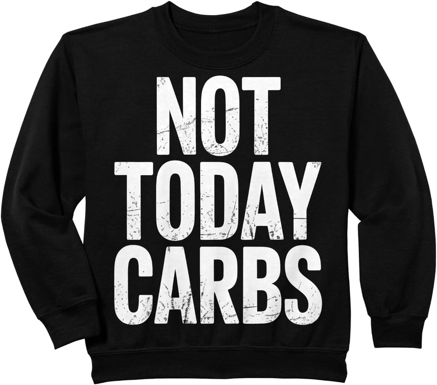 Funny Keto Quote Sweatshirt - Black