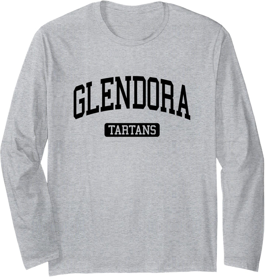 Glendora High School HS Glendora CA Varsity Sports Long Sleeve T-Shirt - Adult Unisex Heather Grey