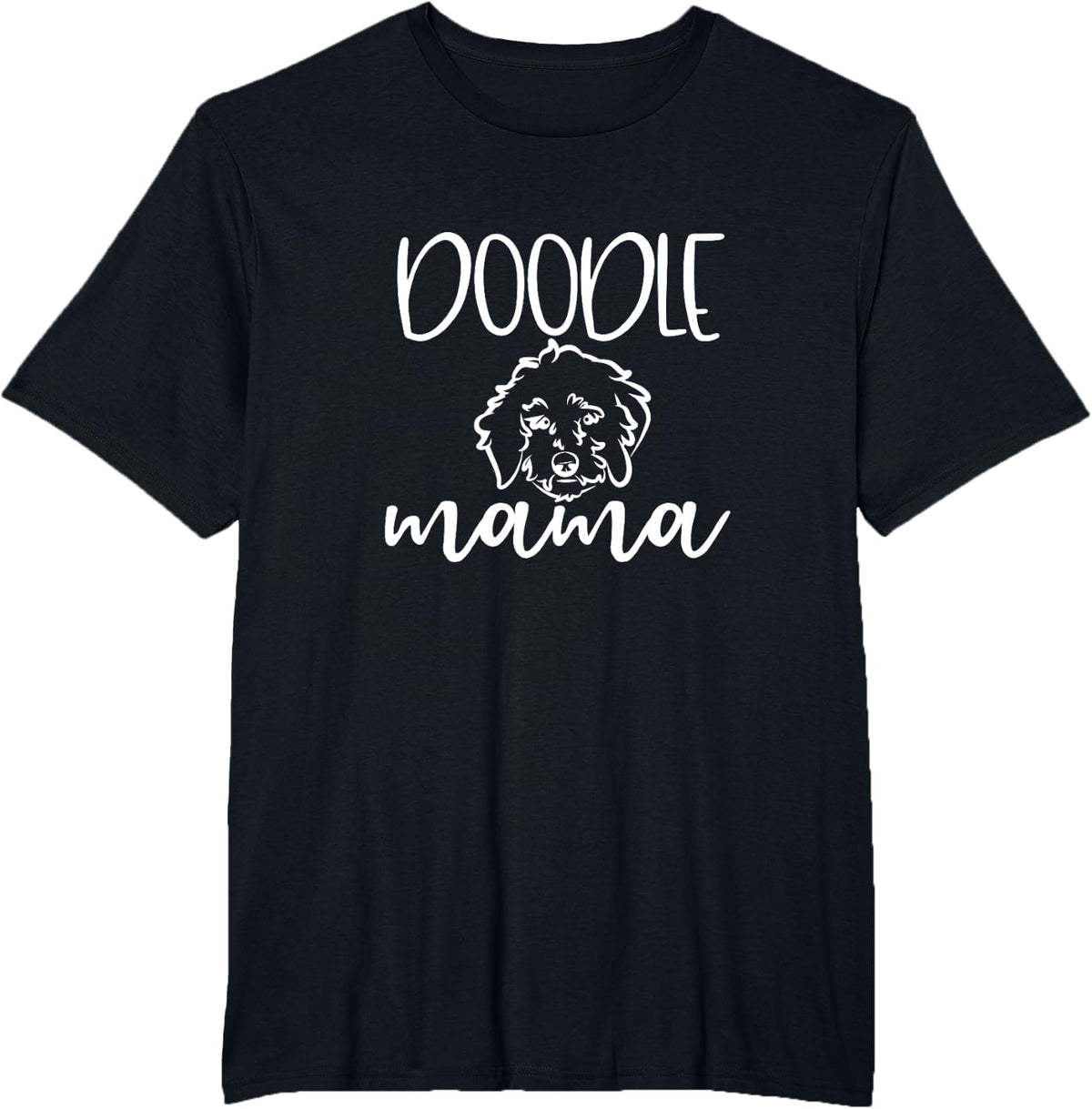 Doodle Mama Shirt Dog Mom GoldenDoodle Labradoodle Gift Men Women Kids T-Shirt - Black