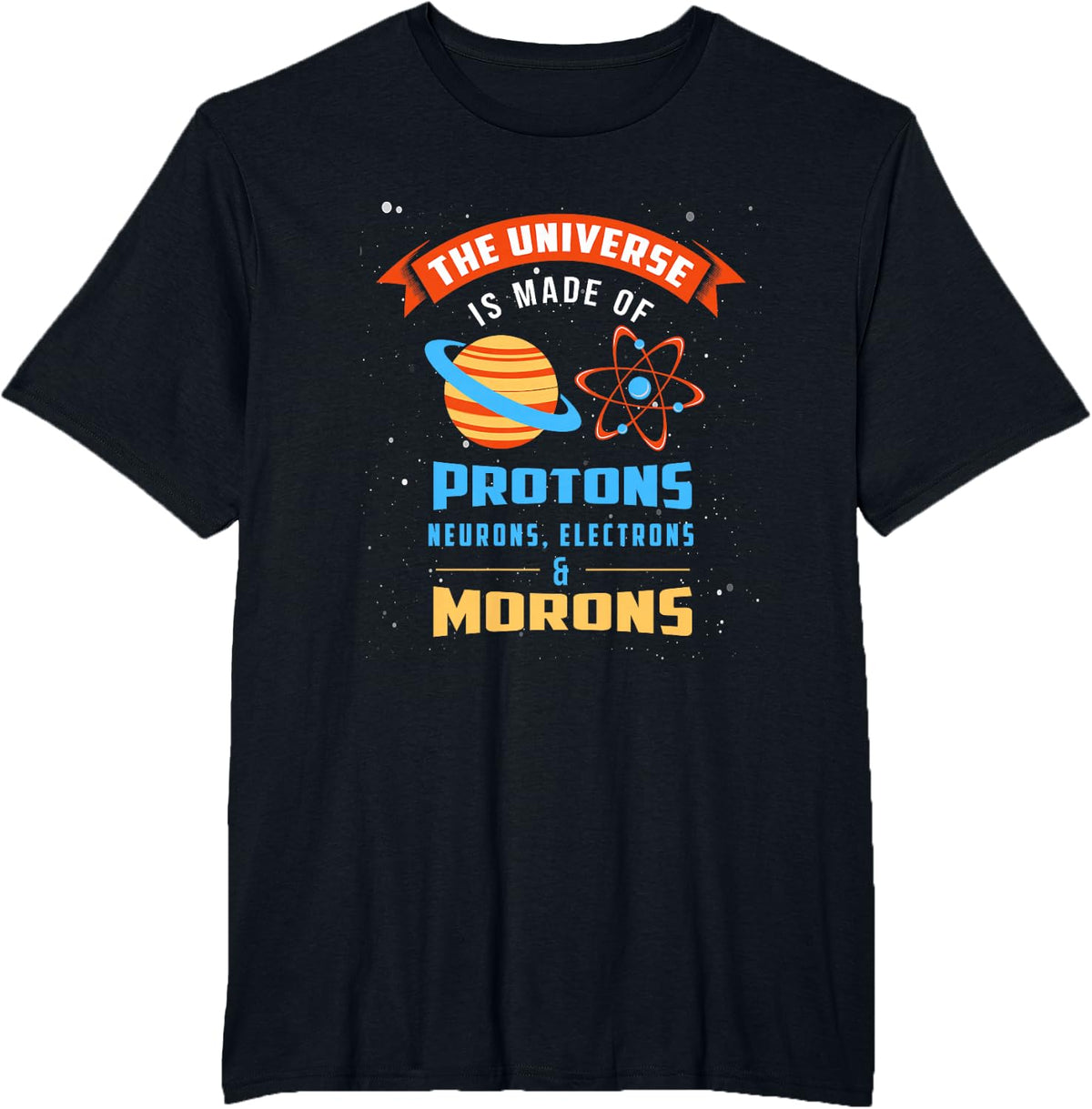 Funny Physics Gift For A Science Teacher T-Shirt - Black