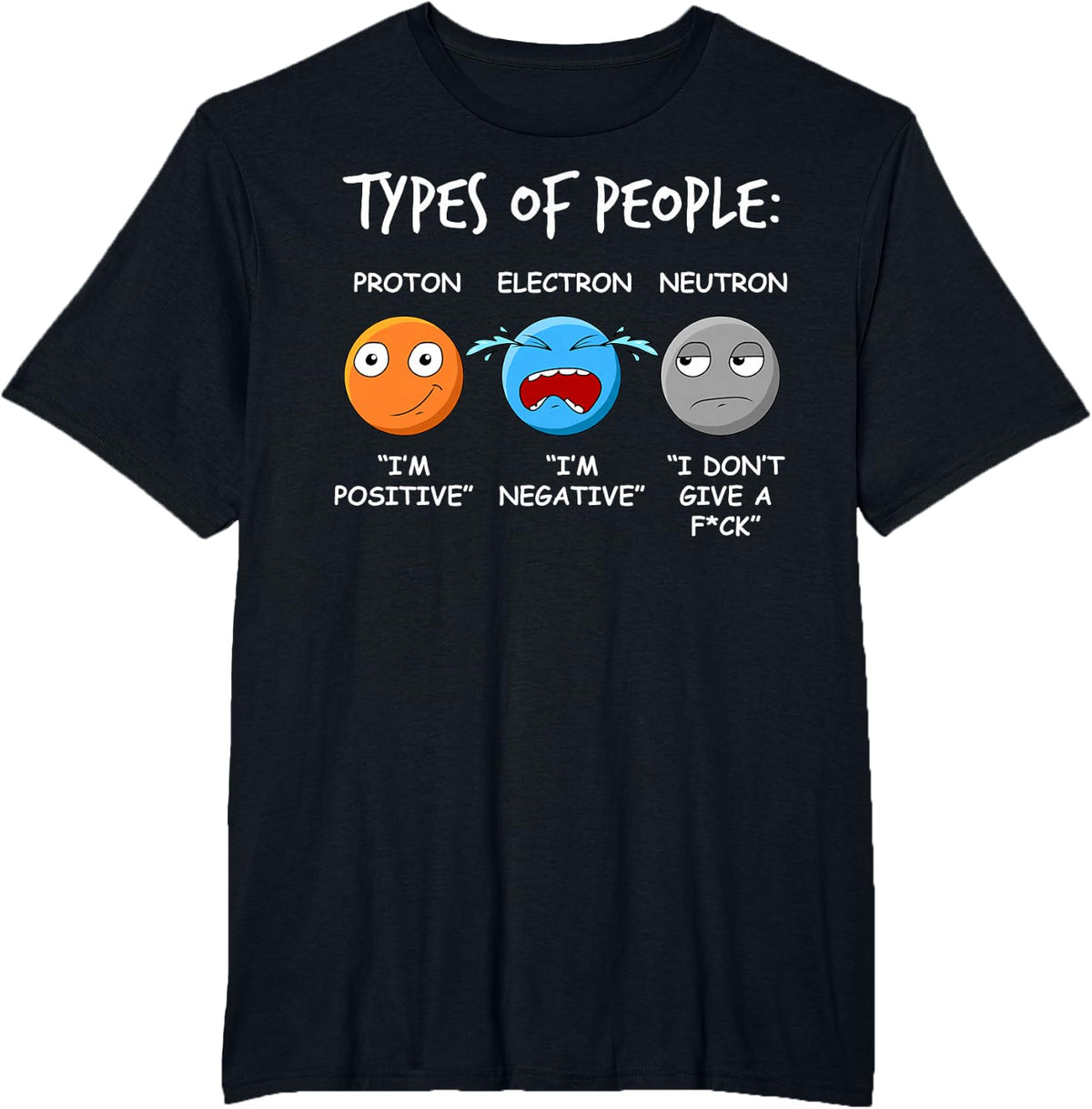 Funny Physicist Student Teacher - Physics Pun T-Shirt - Black