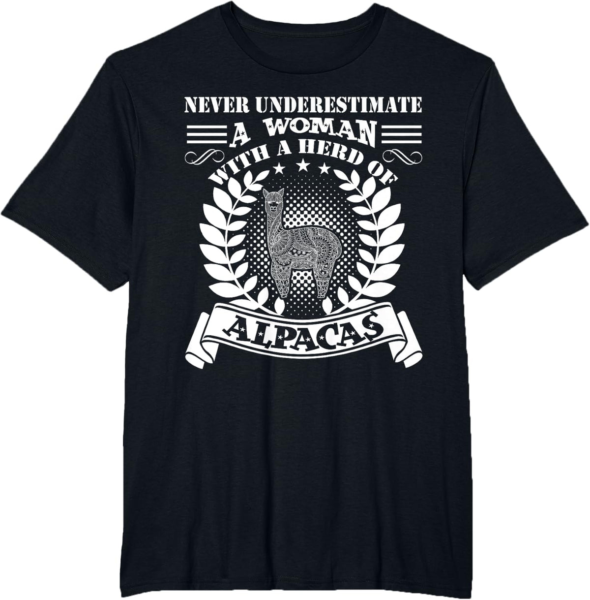 Alpaca Tshirt - Alpaca Tshirt - Black