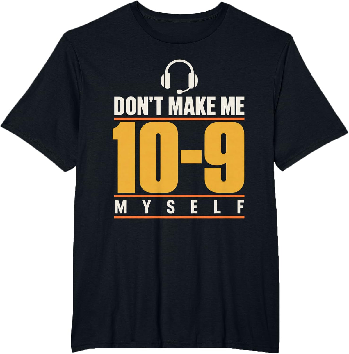 Dispatcher Emergency Thin - Police 10 Codes Im A Dispatcher T-Shirt - Black