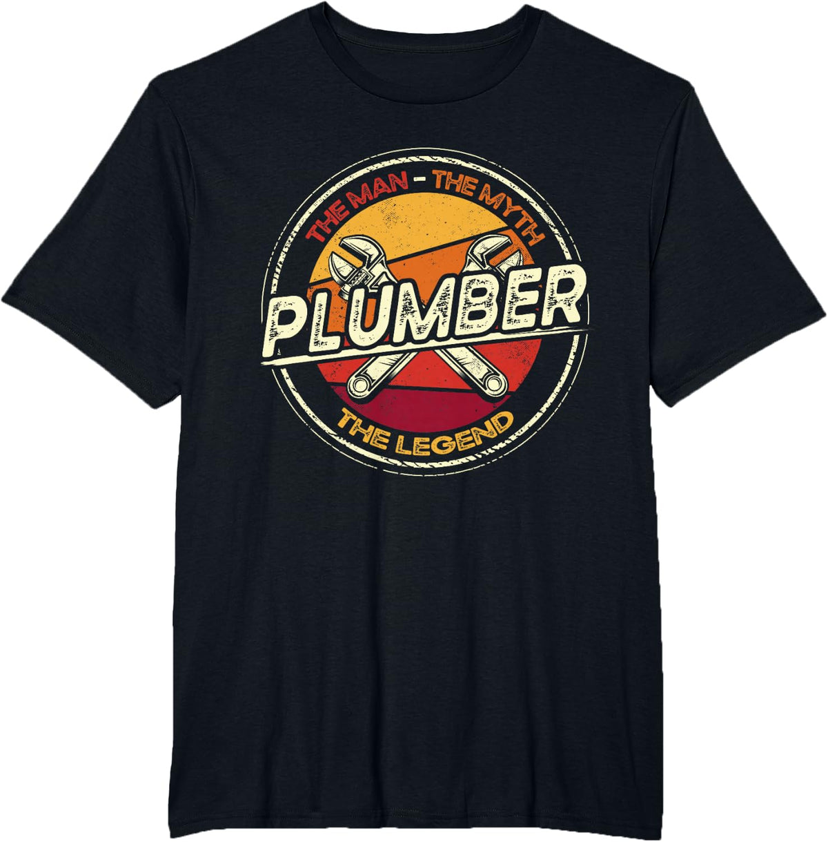 Funny Plumbing Saying Pipefitter Plumber Tee T-Shirt for Men Women - Black