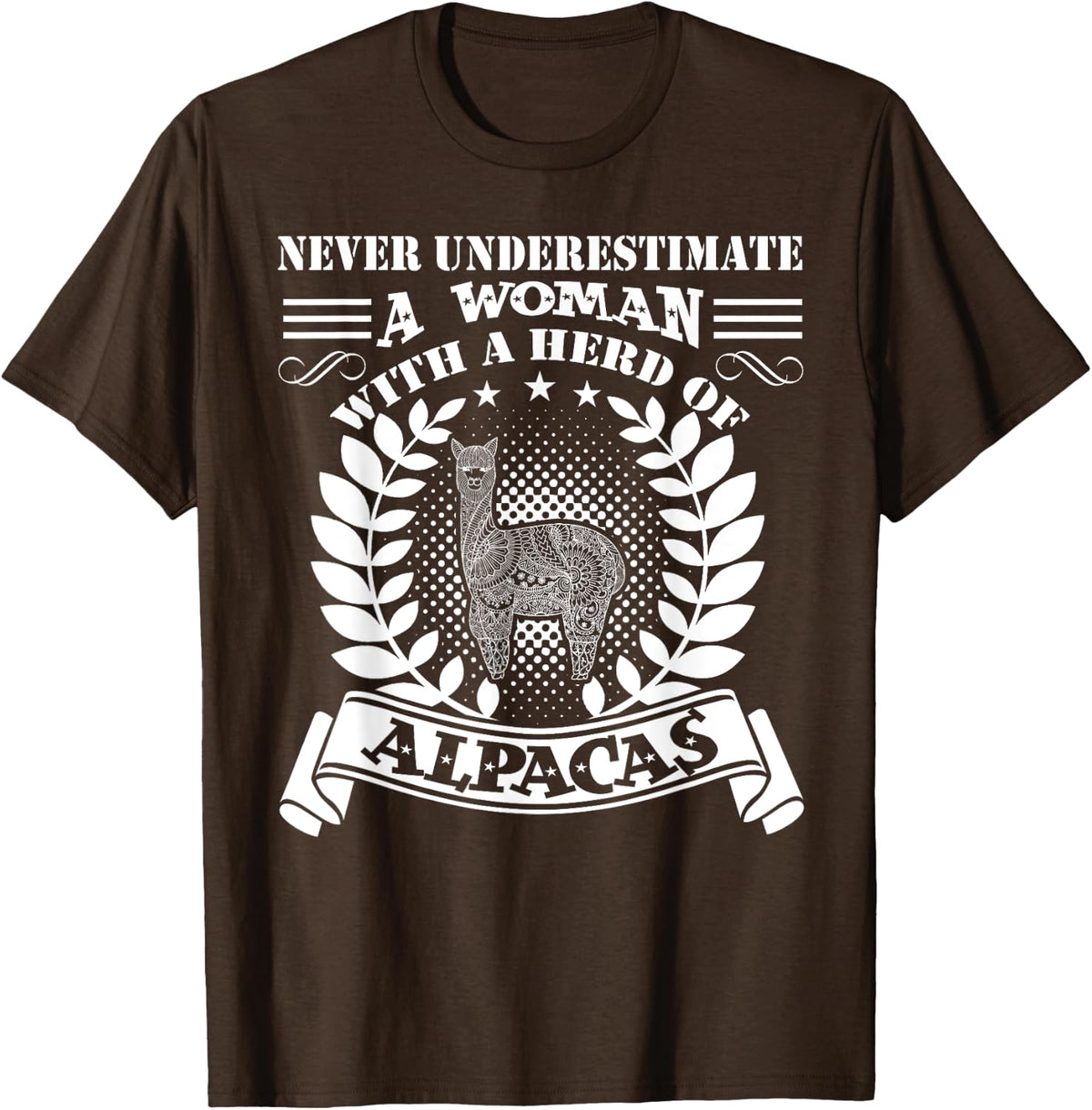 Alpaca Tshirt - Alpaca Tshirt - Brown