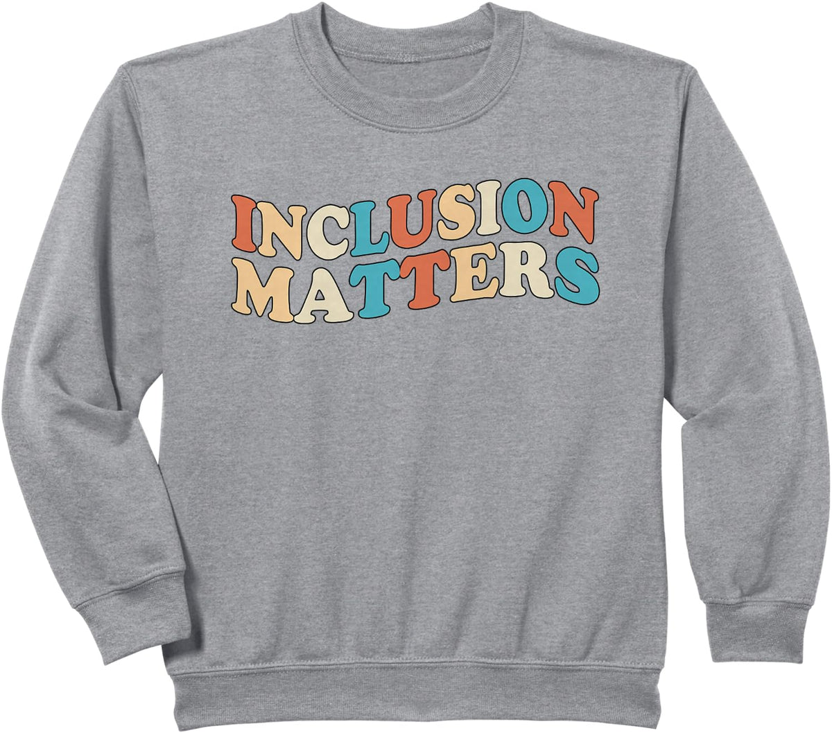 Inclusion Matters School Psych School Psychologist Sweatshirt - Heather Grey