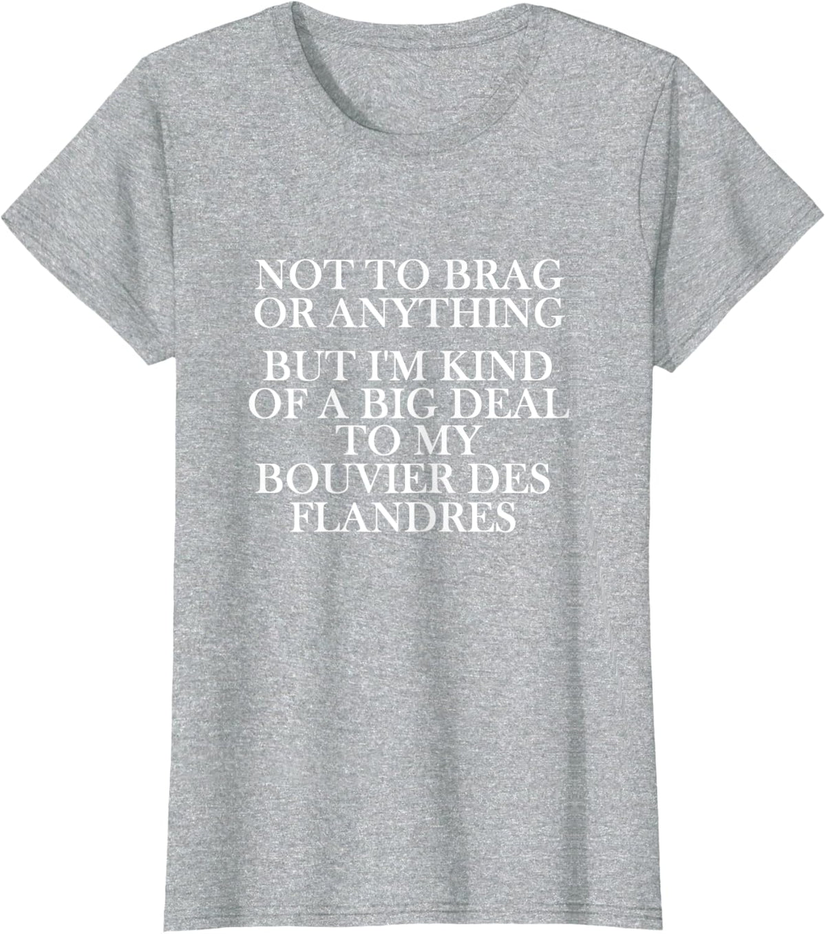 Bouvier de Flandres Dog - Bouvier de Flandres T-Shirt for Men Women - Heather Grey