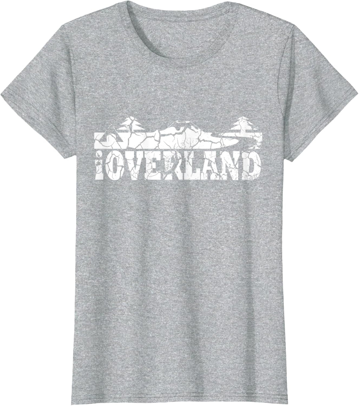 Off-Road Overlanding T-Shirt - Heather Grey