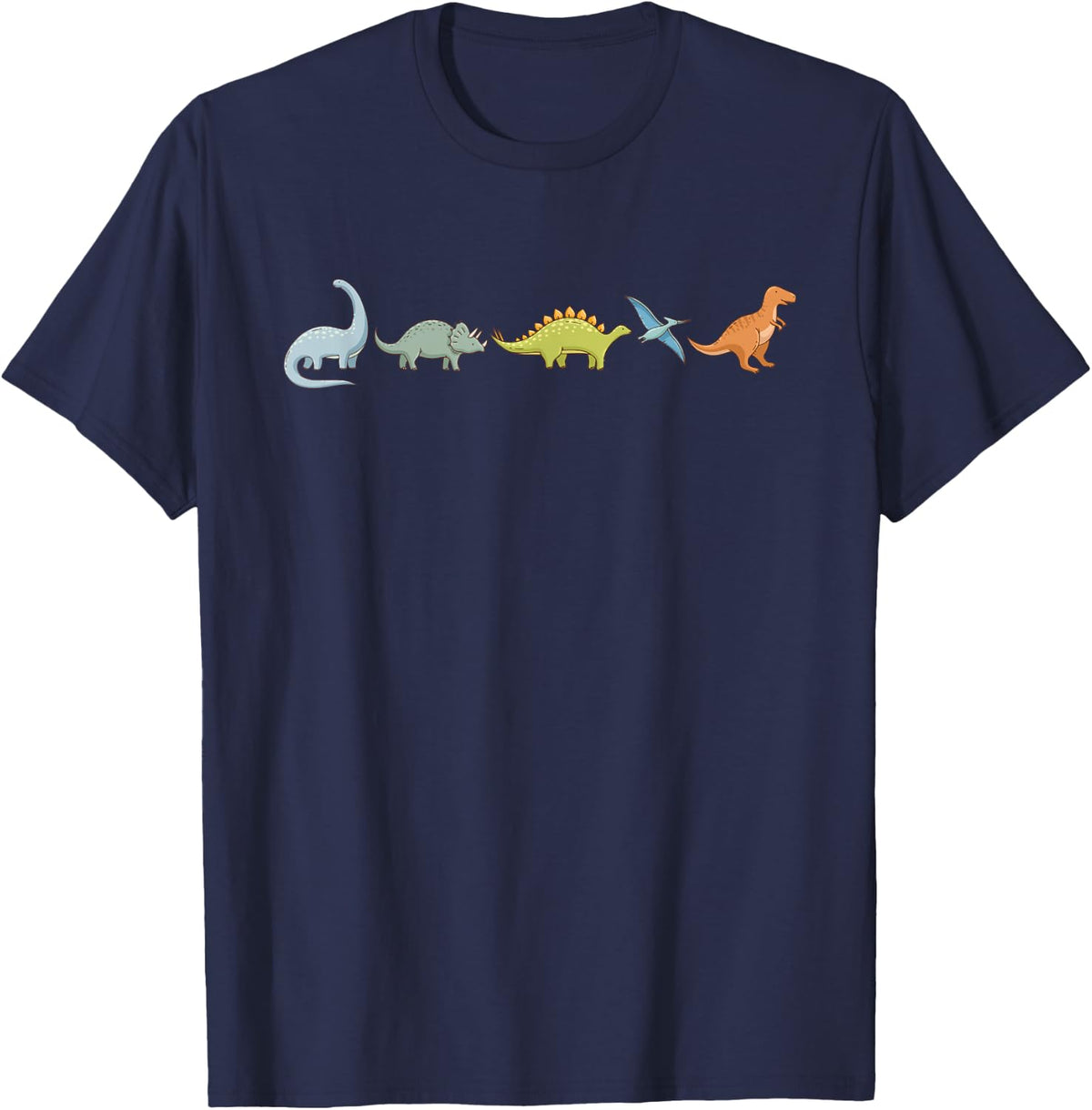 Dinosaur T-Rex Dino T-Rex Dinosaur Lover T-Shirt - Navy Blue