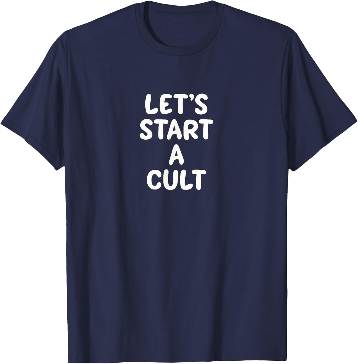 Funny True Crime Addict TShirt - Navy Blue