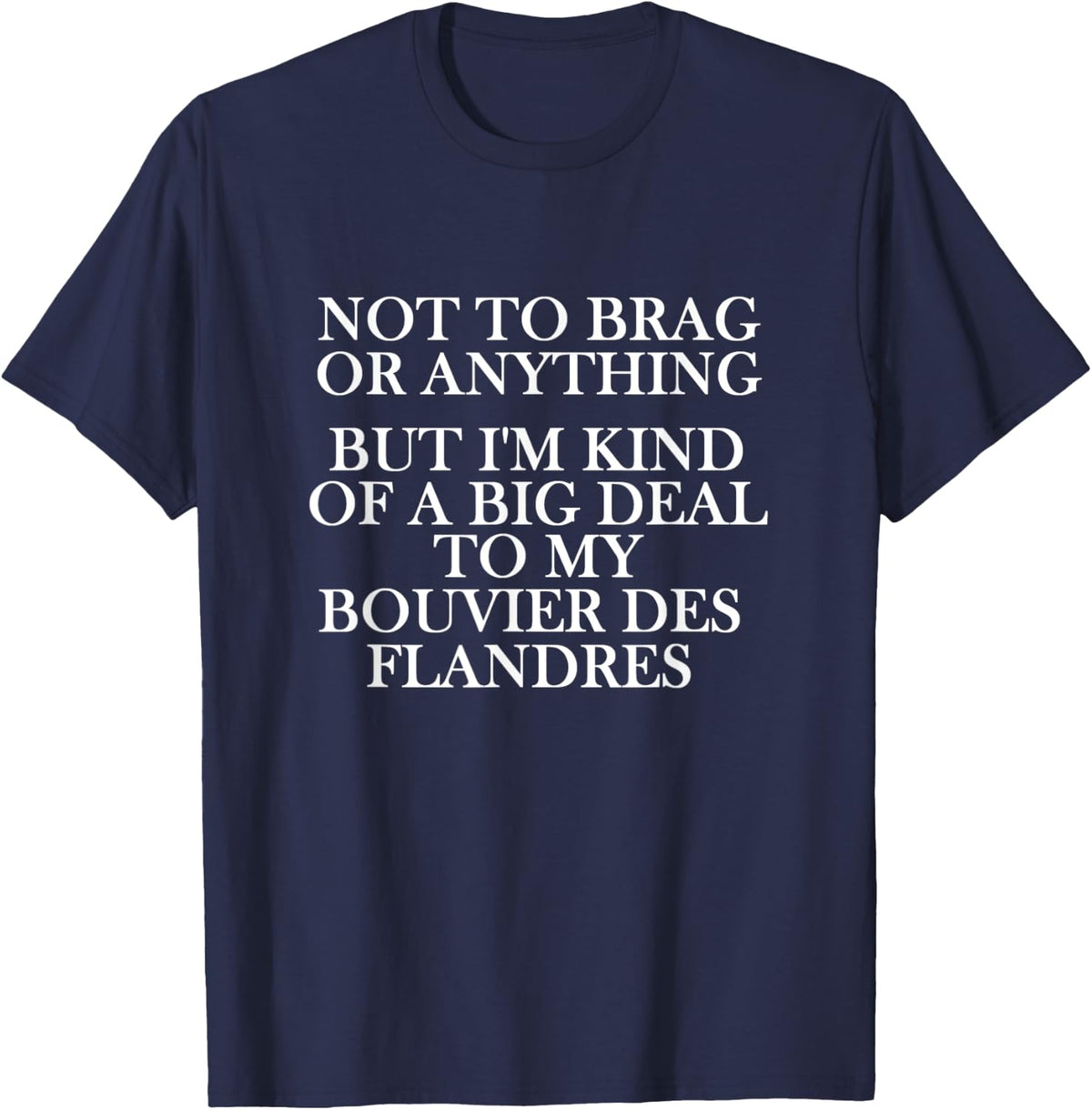 Bouvier de Flandres Dog - Bouvier de Flandres T-Shirt for Men Women - Navy Blue