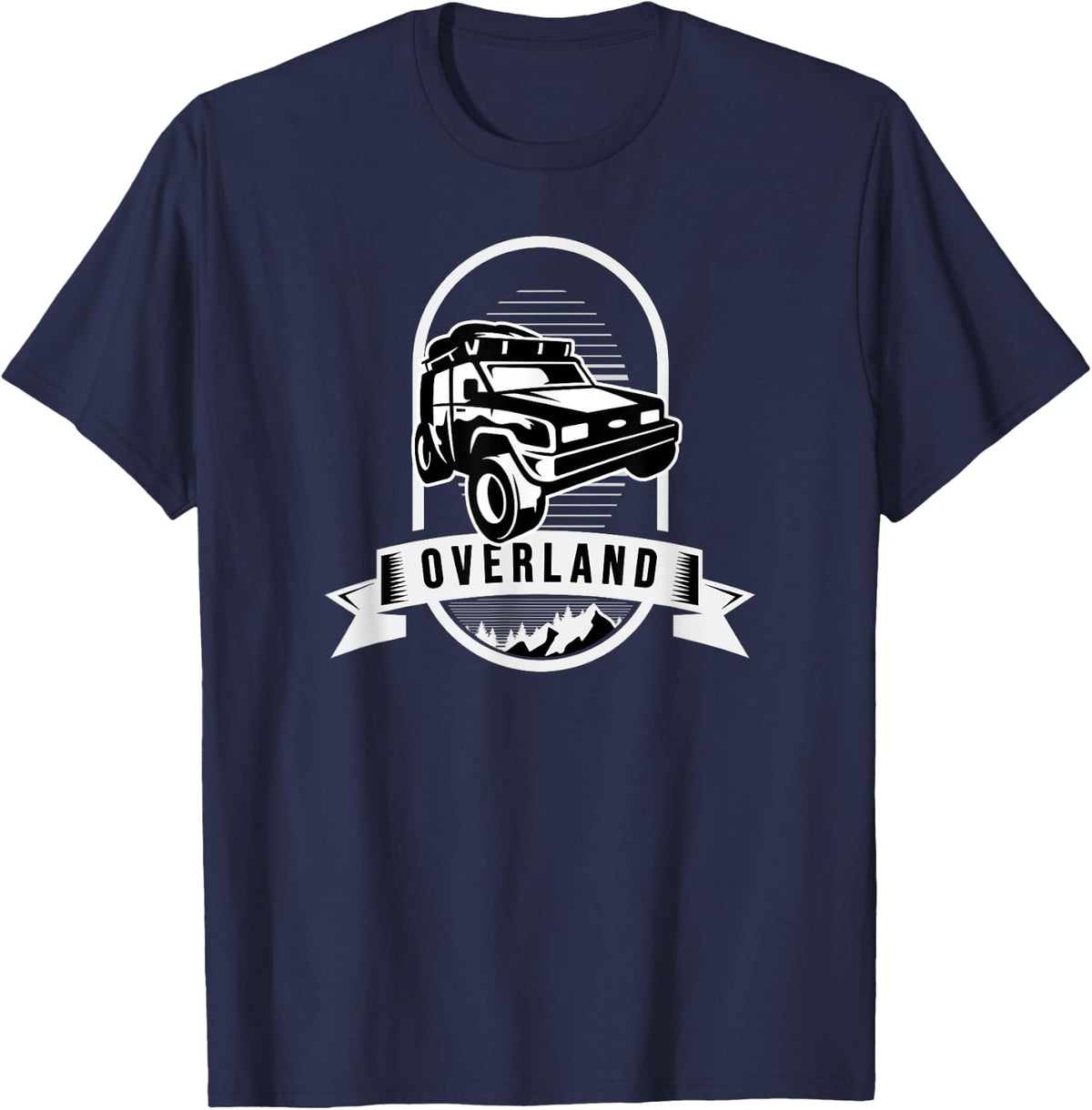 Off Road Overlanding T-Shirt - Navy Blue