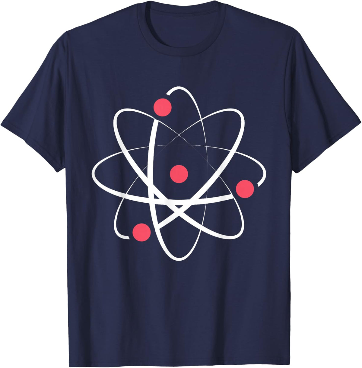 Mastering Physics Science Teacher Proton Neutron Electron T-Shirt - Navy Blue