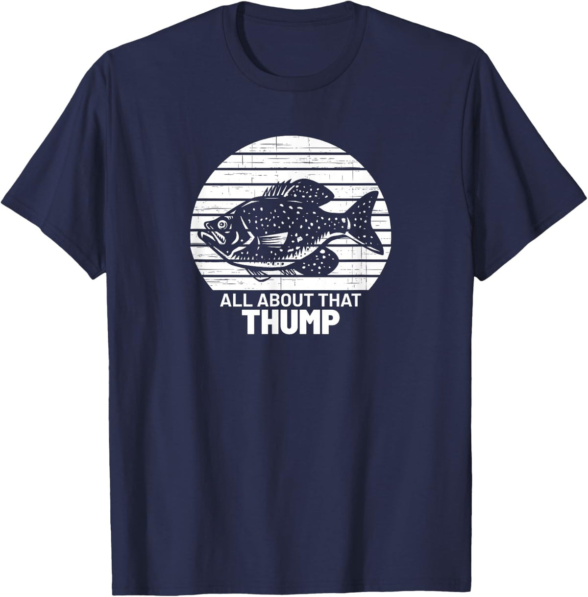All About That Thump T-Shirt - Navy Blue