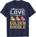 Goldendoodle T-Shirt - Navy Blue