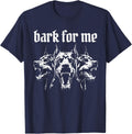 Bark for Me Doberman T-Shirt Tee Dog Lover Gift Men Women Tees - Navy Blue