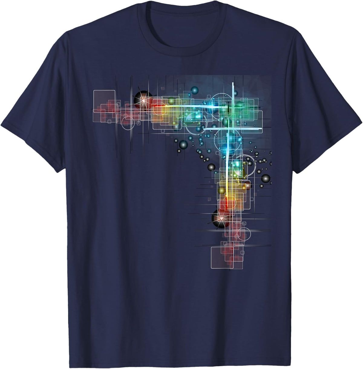Computer Circuit Engineer Gifts - Computer Nerd T-Shirt - Navy Blue