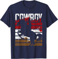 Cowboy T-Shirt - Navy Blue