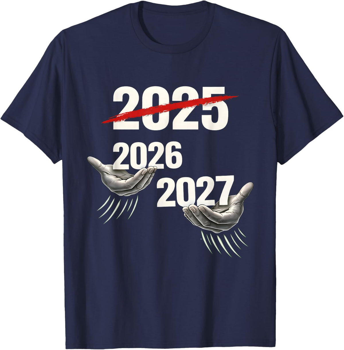 67 NYE 2026 Funny New Years Party Six Seven Meme 6 7 Kids T-Shirt - Navy Blue