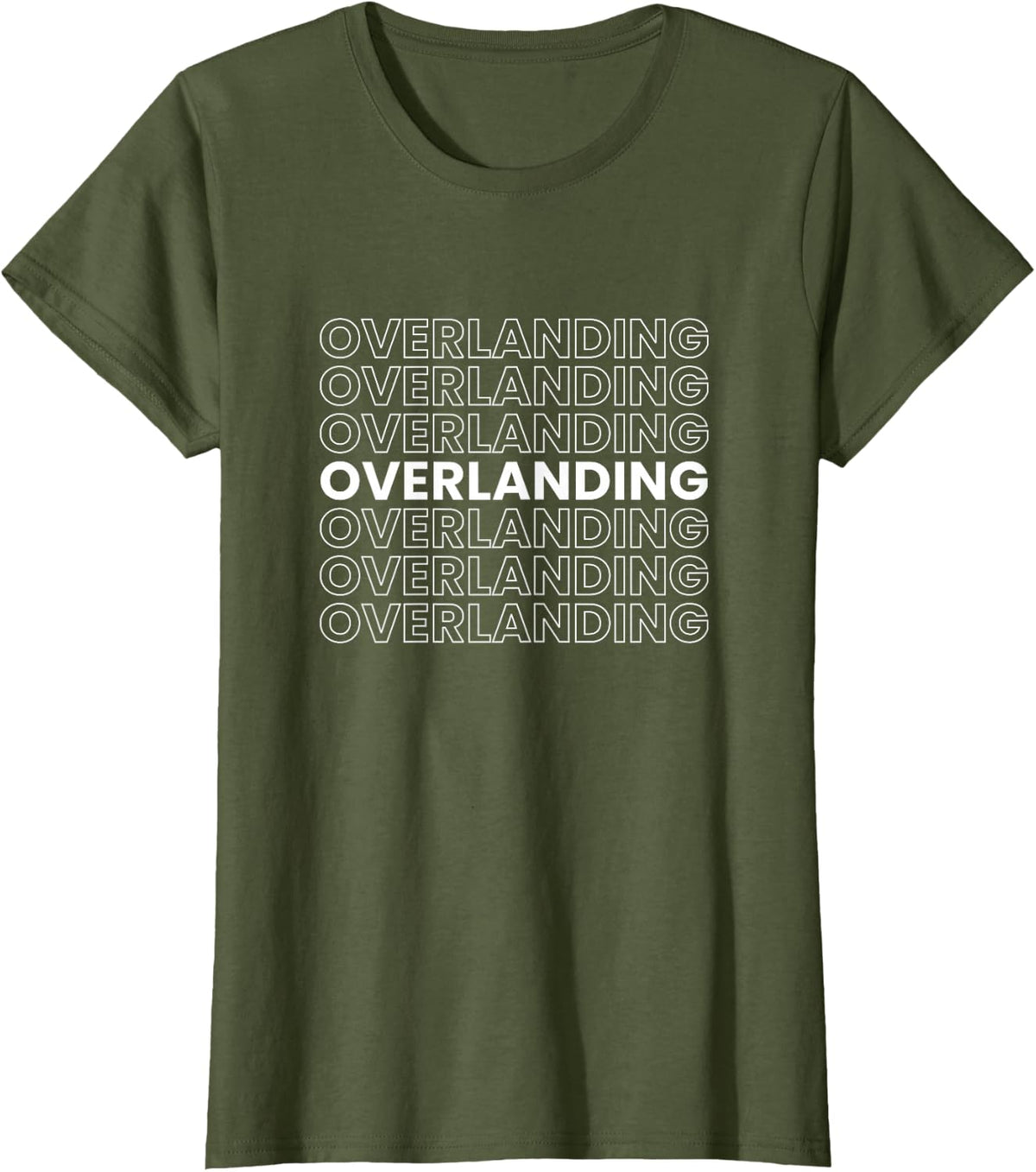 Overlanding Overlander T-Shirt - Olive Green