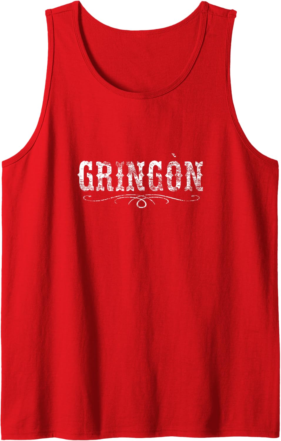 Cinco de Mayo: El Gringòn Tank Top - Red