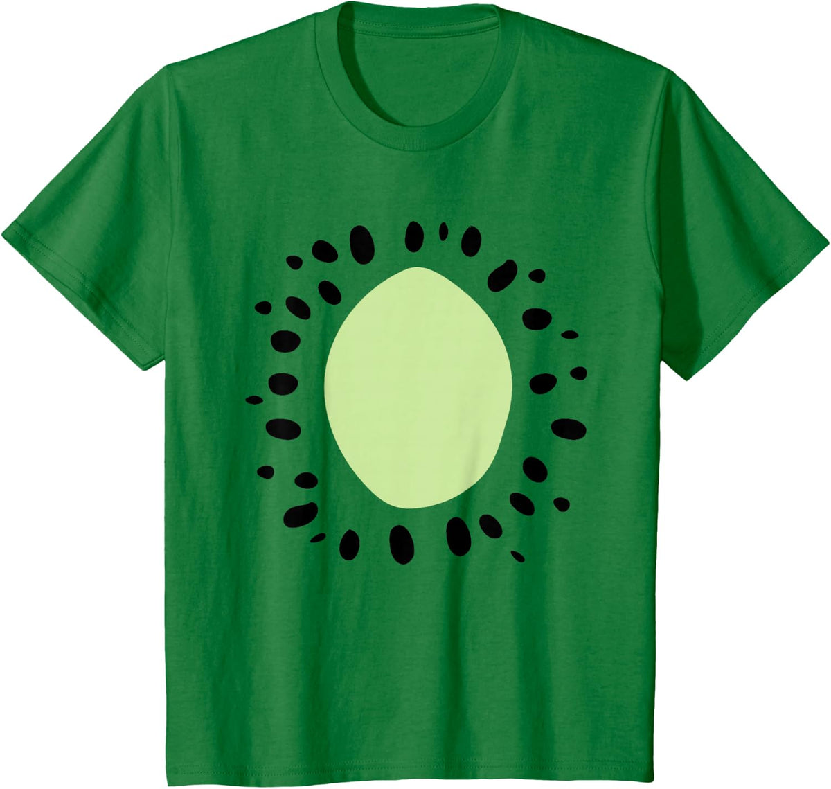 Kiwi Halloween Costume Cute Easy Fruit DIY Halloween T-Shirt - Kelly Green