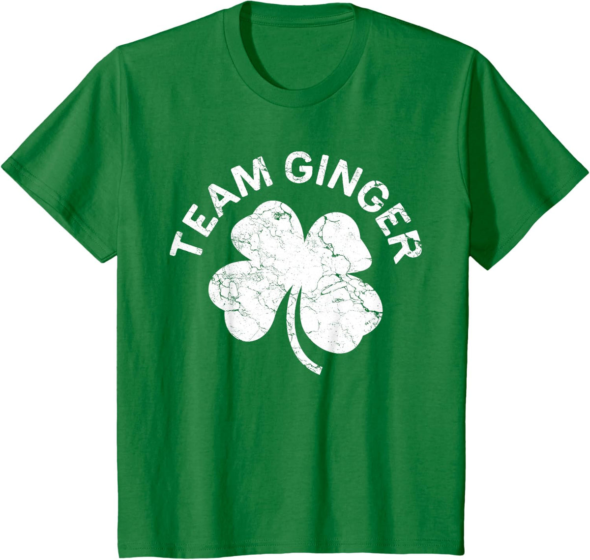 Team Ginger Shirt Irish Men Women St Patricks Day T-Shirt - Kelly Green