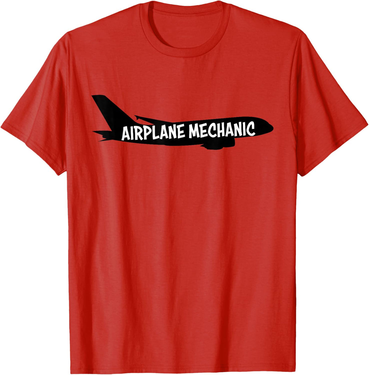 Airplane Mechanic I Fix Airplanes T-Shirt - Red