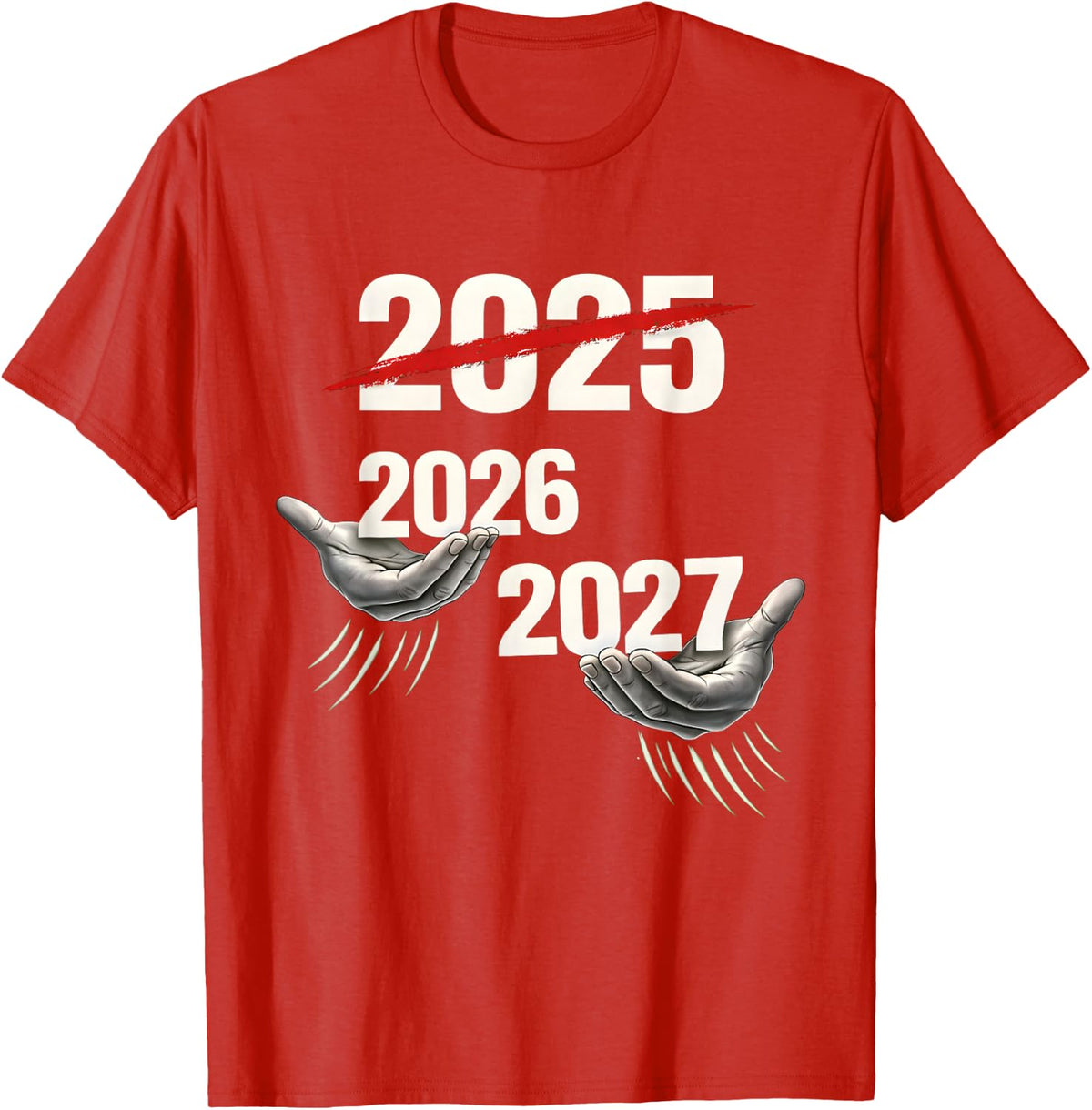 67 NYE 2026 Funny New Years Party Six Seven Meme 6 7 Kids T-Shirt - Red