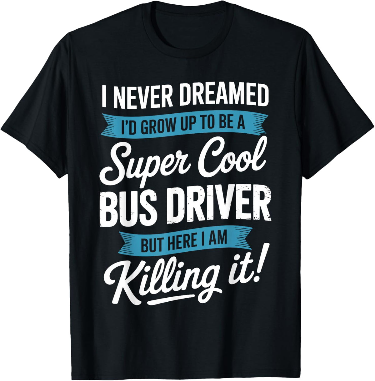 Best School Bus Driver Costume for Men Women Bus Driver T-Shirt - Black