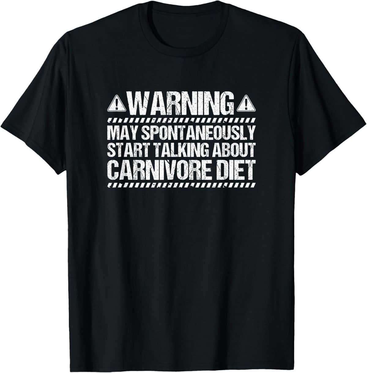 Start Talking About Carnivore Diet Ketogenic Keto T-Shirt - Black