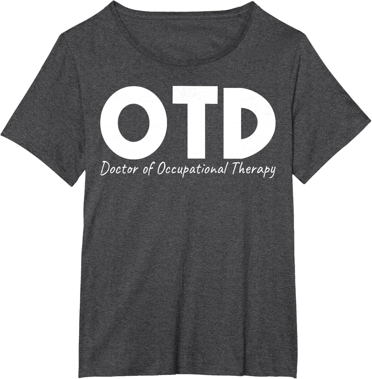 OT Thanksgiving Turkey Occupational Therapy Gifts T-Shirt - Dark Heather Grey